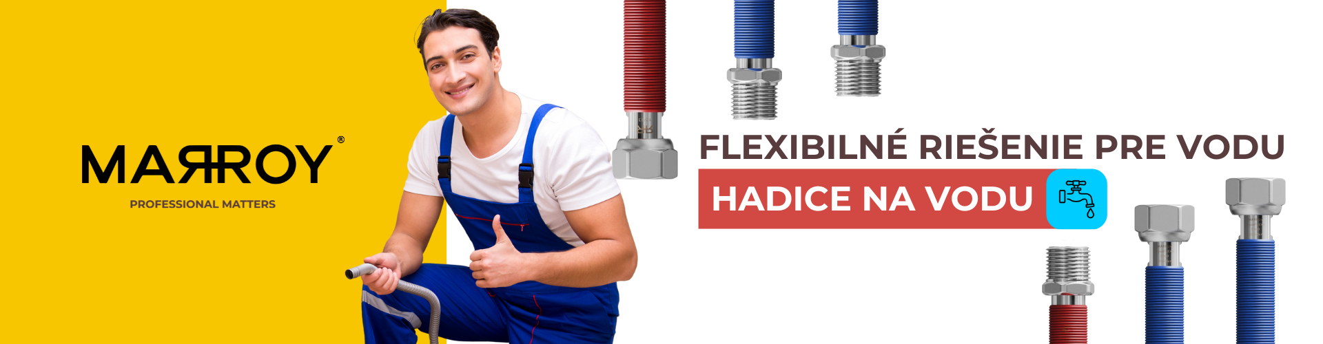 Hadice na vodu MARROY